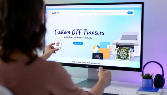 Custom DTF Transfers Ready to Press - Violet DTF Transfers