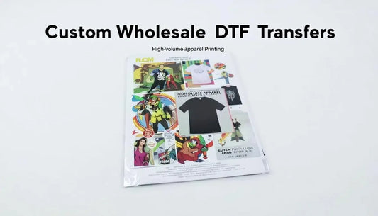 Custom Wholesale DTF Transfers - Violet DTF Transfers