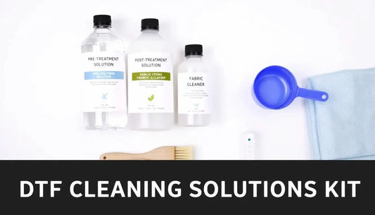 DTF Cleaning Solutions Kit - Violet DTF Transfers