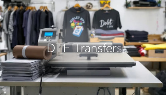 Heat Press for DTF Transfers - Violet DTF Transfers
