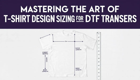 Mastering the Art of T-Shirt Design Sizing for DTF Transfers - Violet DTF Transfers