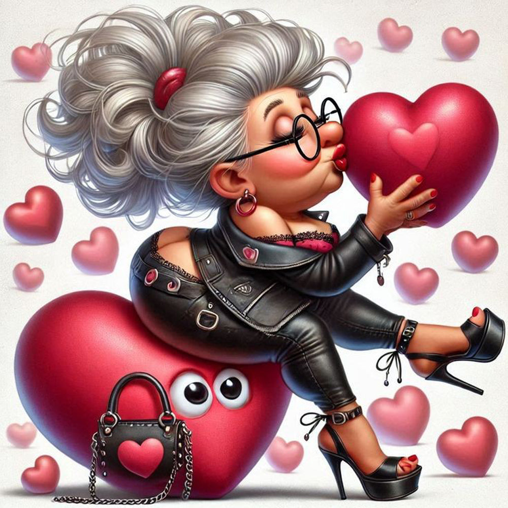 Love Grandma - Ready to Press - Violet DTF Transfers