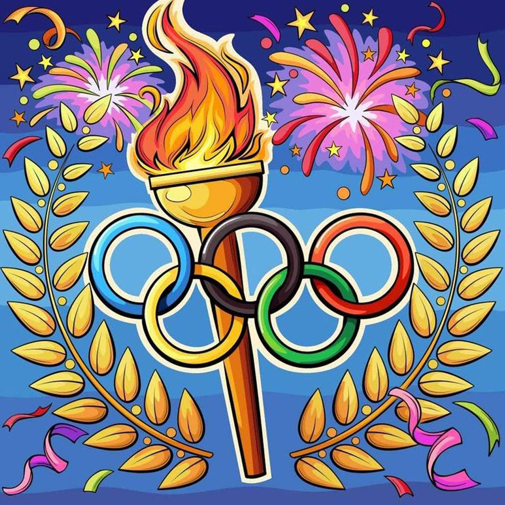 USA LA Olympics 2028 - Ready to Press - Violet DTF Transfers