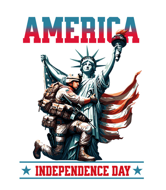 Independence Day - Ready to Press - Violet DTF Transfers