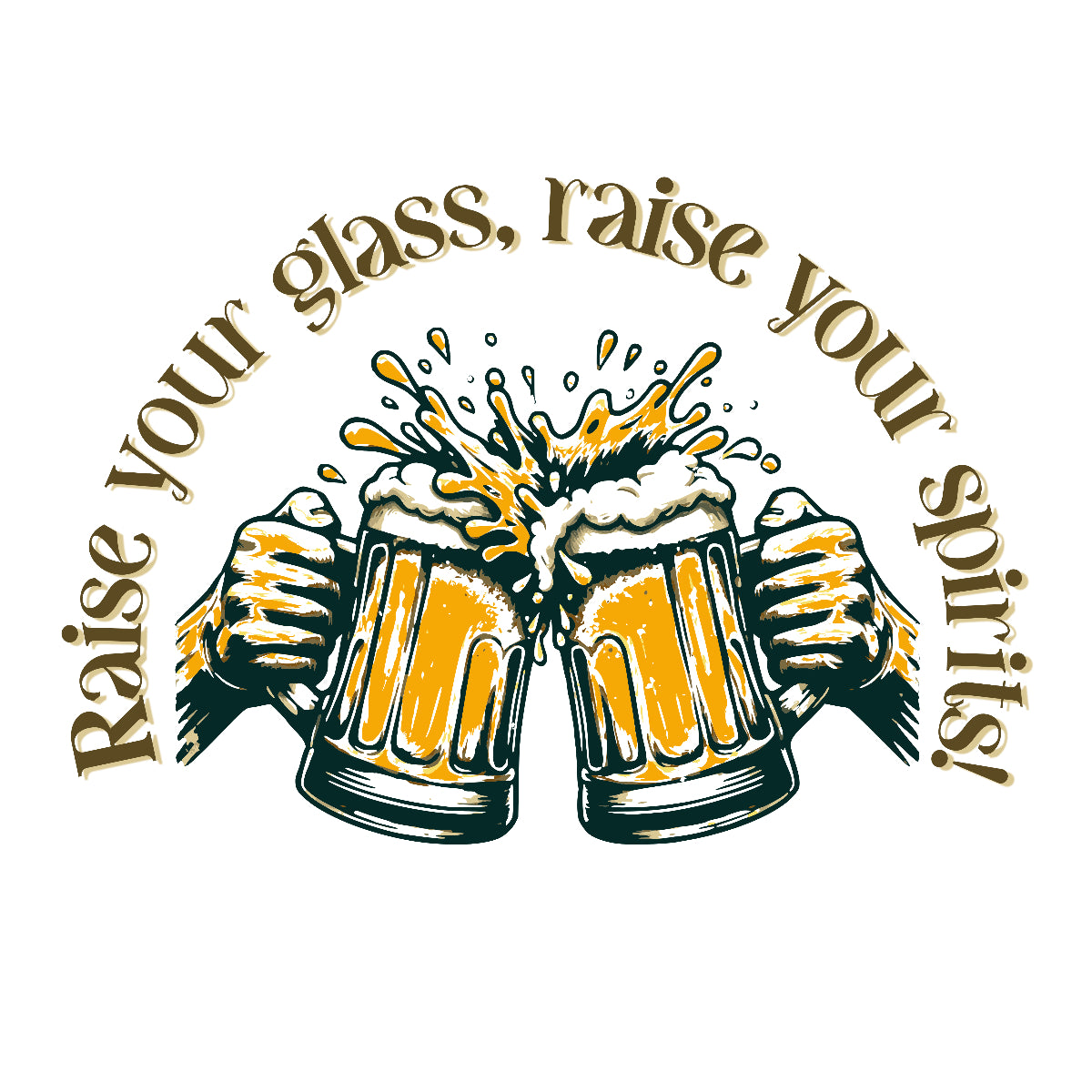 Cocktail- ready to press - Violet DTF Transfers