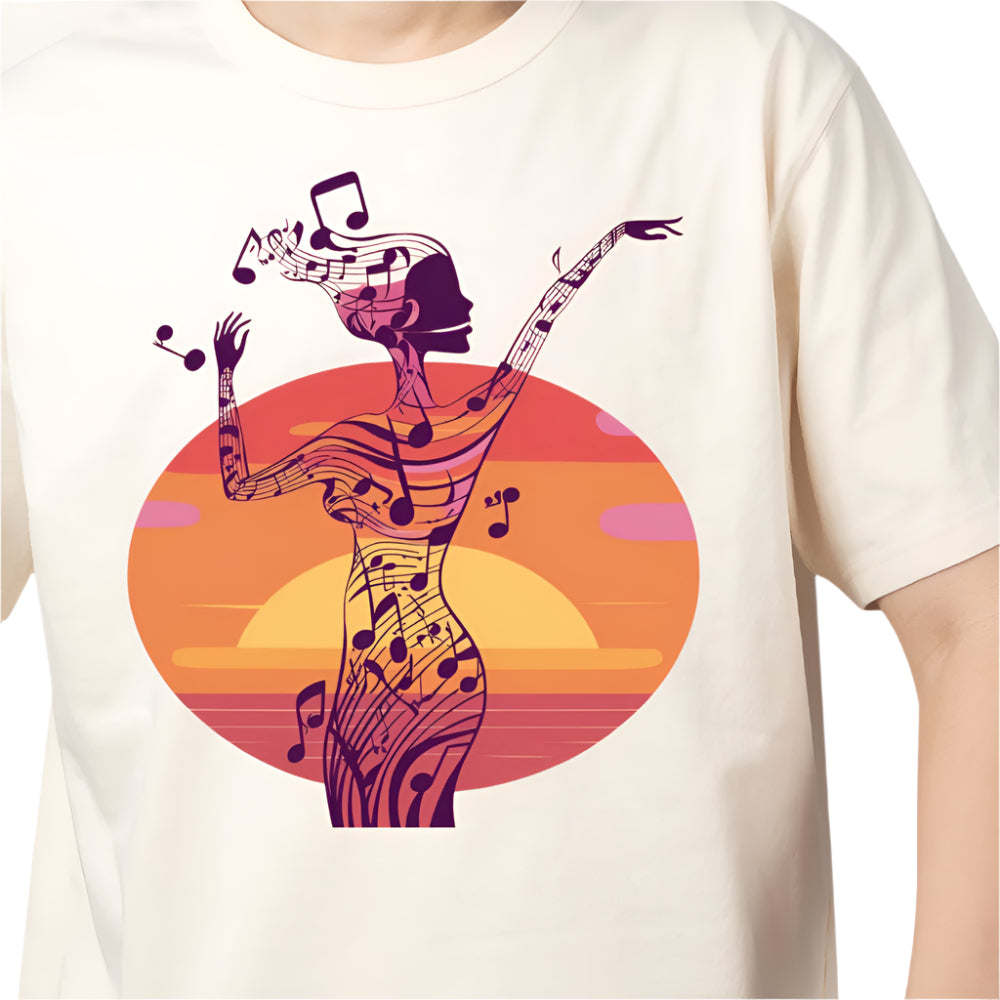 Women Music - Ready to Press - Violet DTF Transfers