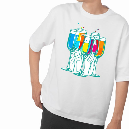 Cocktail- ready to press - Violet DTF Transfers