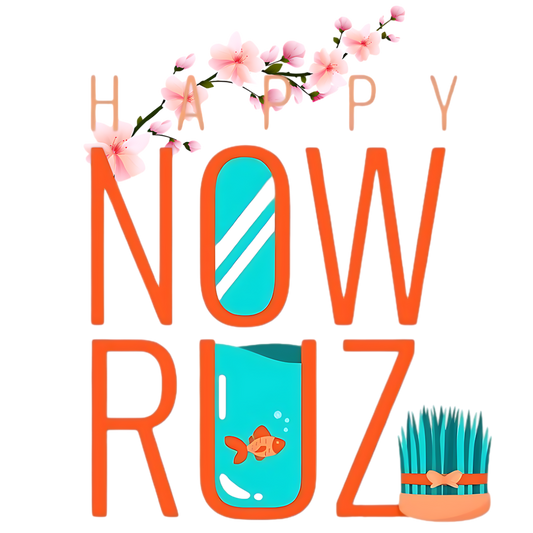 Happy Nowruz – Modern Celebration DTF Transfer