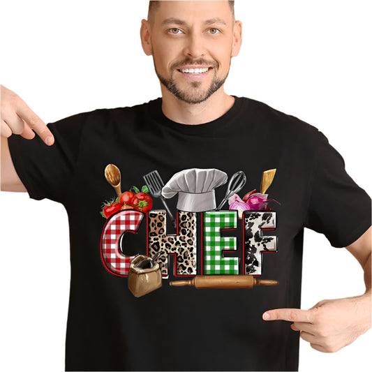 Chef - Ready to Press - Violet DTF Transfers