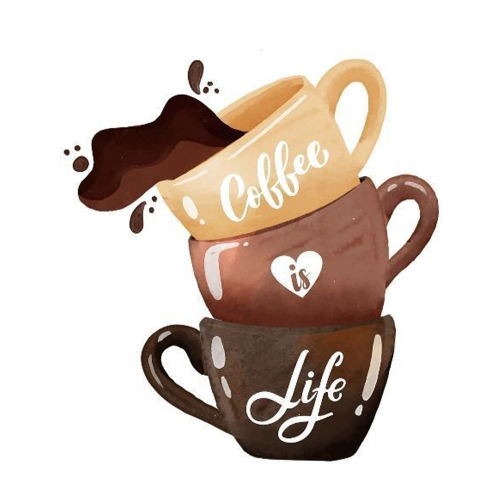 Coffee is Love - Ready to Press - Violet DTF Transfers