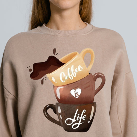 Coffee is Love - Ready to Press - Violet DTF Transfers