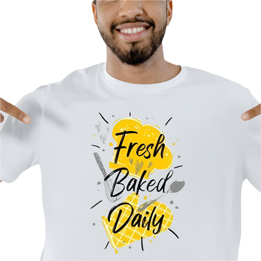 Fresh Baked Daily - Ready to Press - Violet DTF Transfers