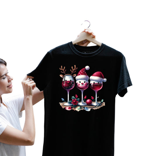 Sip, smile,Christmas- Ready to Press - Violet DTF Transfers