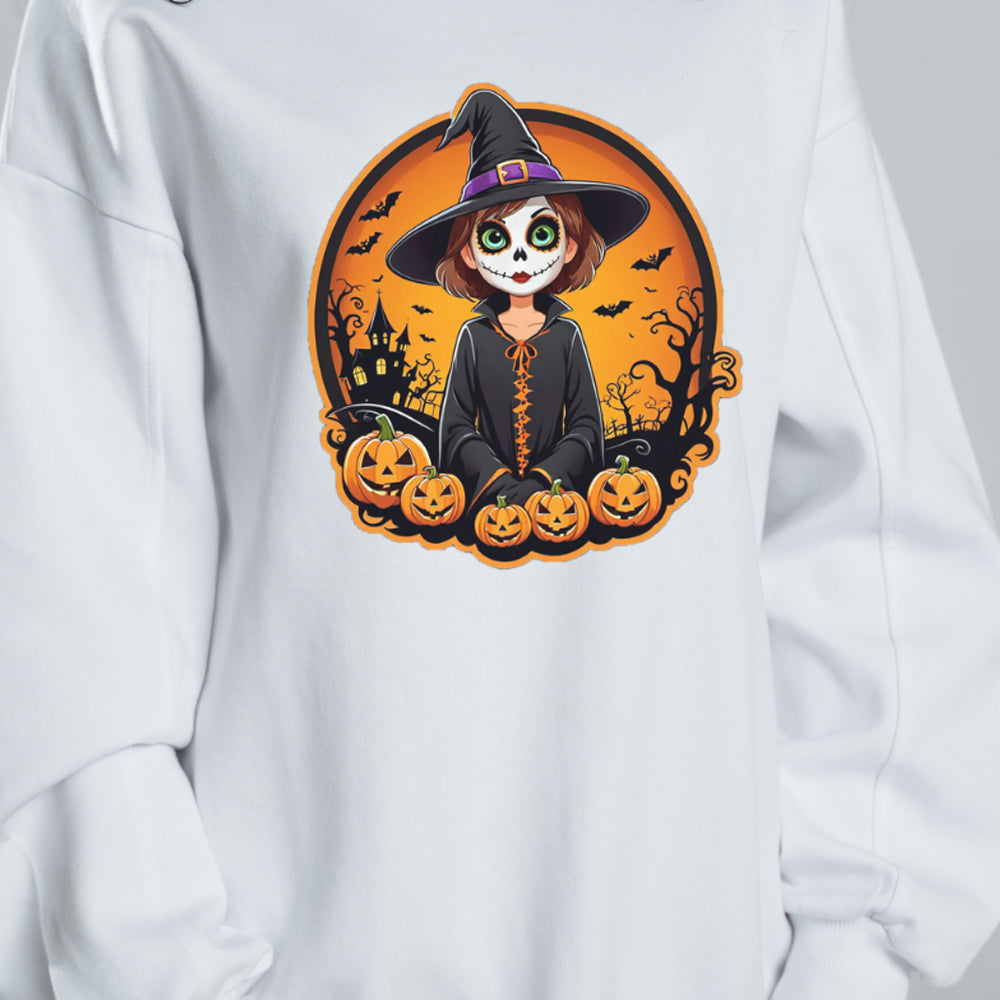 Halloween Witch - Ready to Press - Violet DTF Transfers