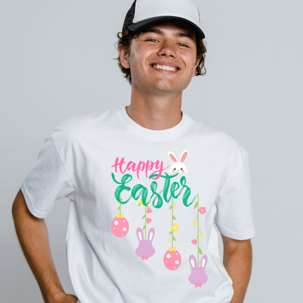 Happy Easter Pastel - Ready to Press - Violet DTF Transfers