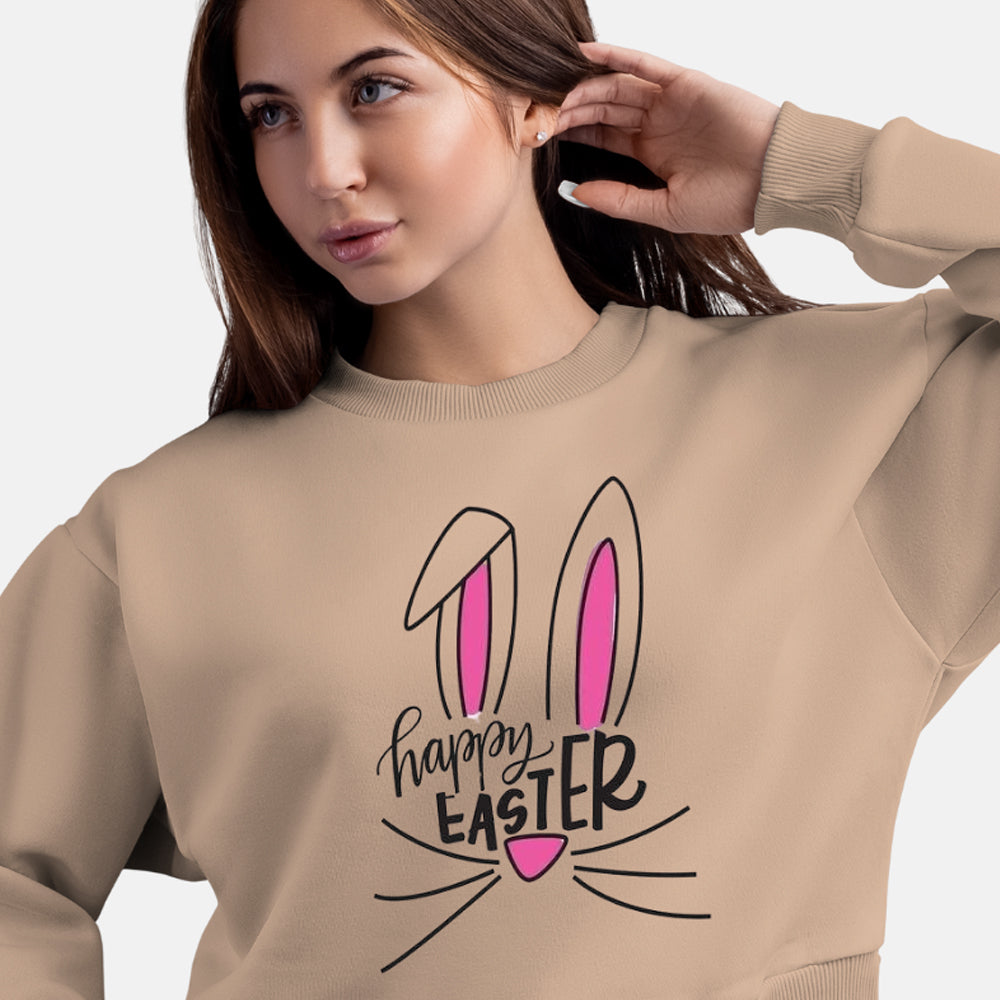 Happy Easter Rabbit Anime - Ready to Press - Violet DTF Transfers