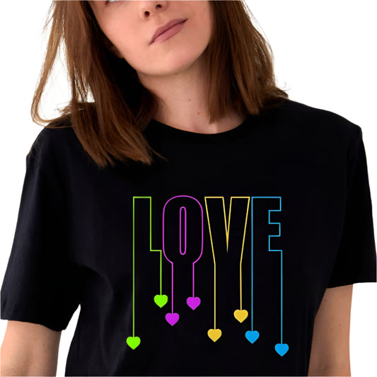 Love Rain - Ready to Press - Violet DTF Transfers