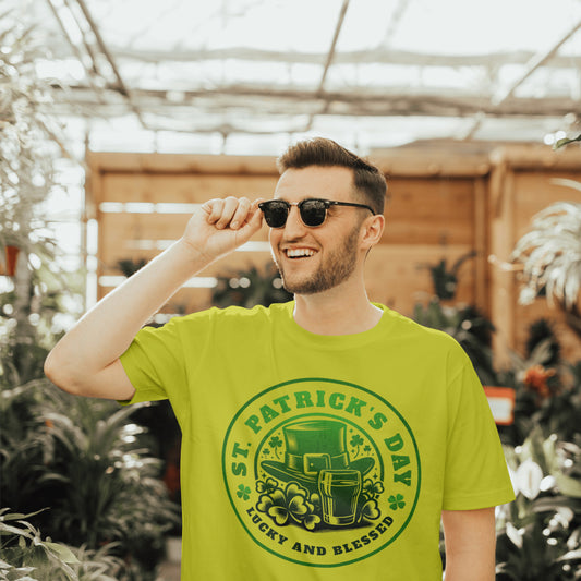 Luck and Blessed - Ready to Press - Violet DTF Transfers