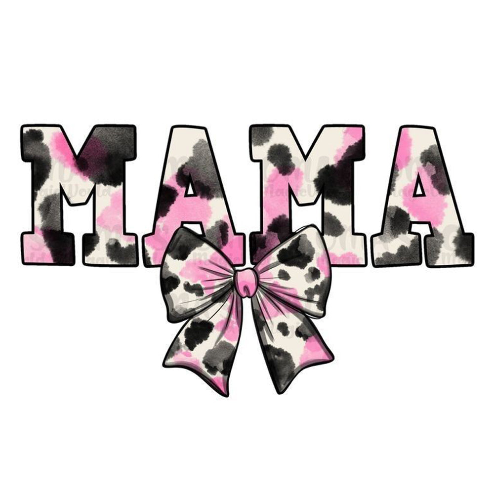 Mama - Ready to Press - Violet DTF Transfers