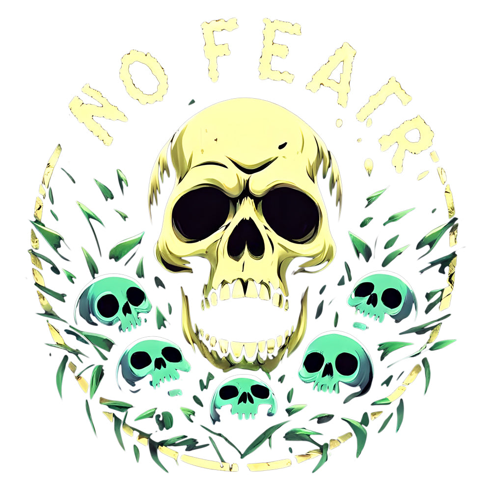 No Fear - Ready to Press - Violet DTF Transfers
