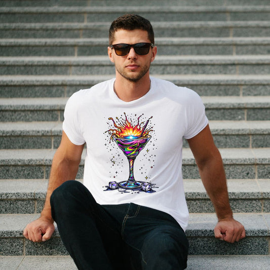 Cocktail- ready to press - Violet DTF Transfers