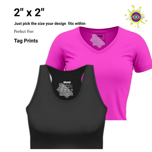 Custom DTF Transfers by Sizeโ Upload Your Design & Select Your Size โ High-Quality Direct-to-Film Transfers for T-Shirts, Hoodies & Fabrics โ Press-Ready โ Fast Processing & Shipping