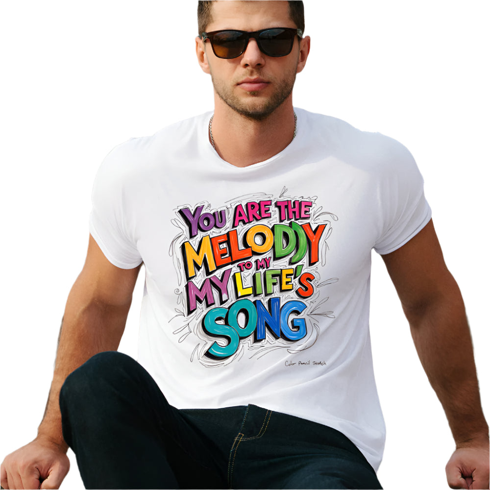 Your Are the Melodjy - Ready to Press - Violet DTF Transfers