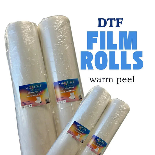 Understanding DTF Film Rolls (Hot Peel) and Their Applications