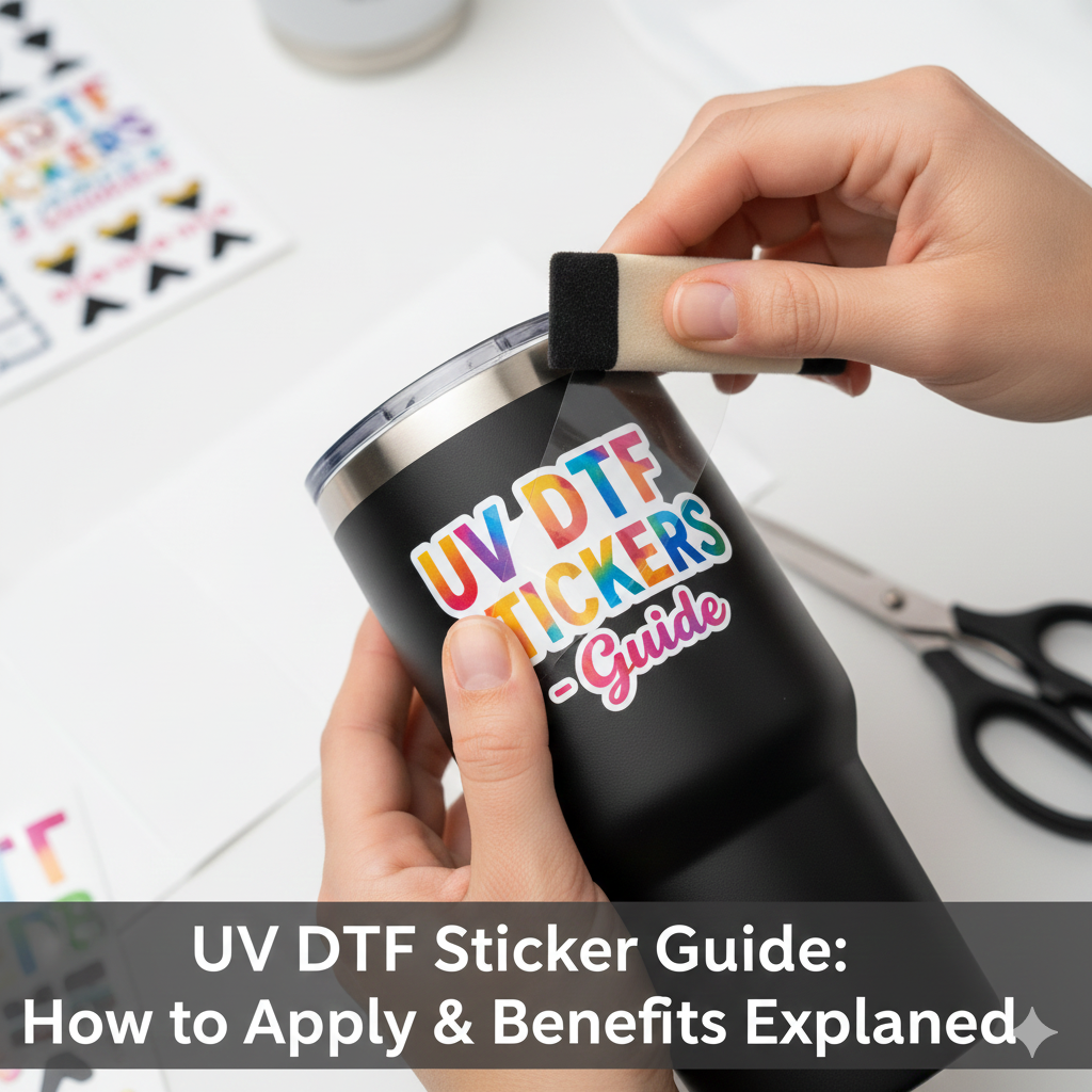 UV DTF Sticker Guide: How to Apply and Benefits Explained