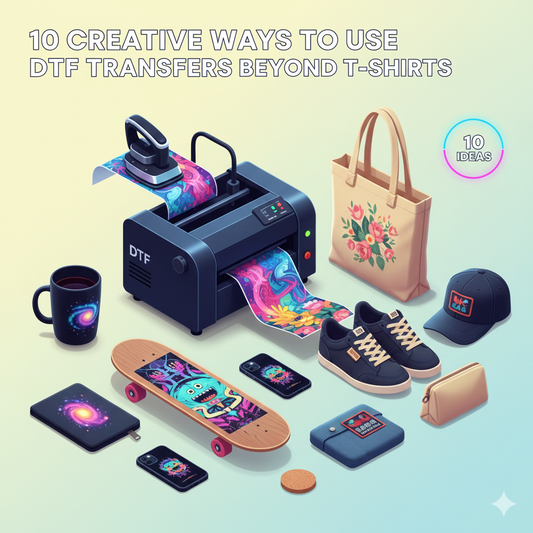 10 Creative Ways to Use DTF Transfers Beyond T-Shirts