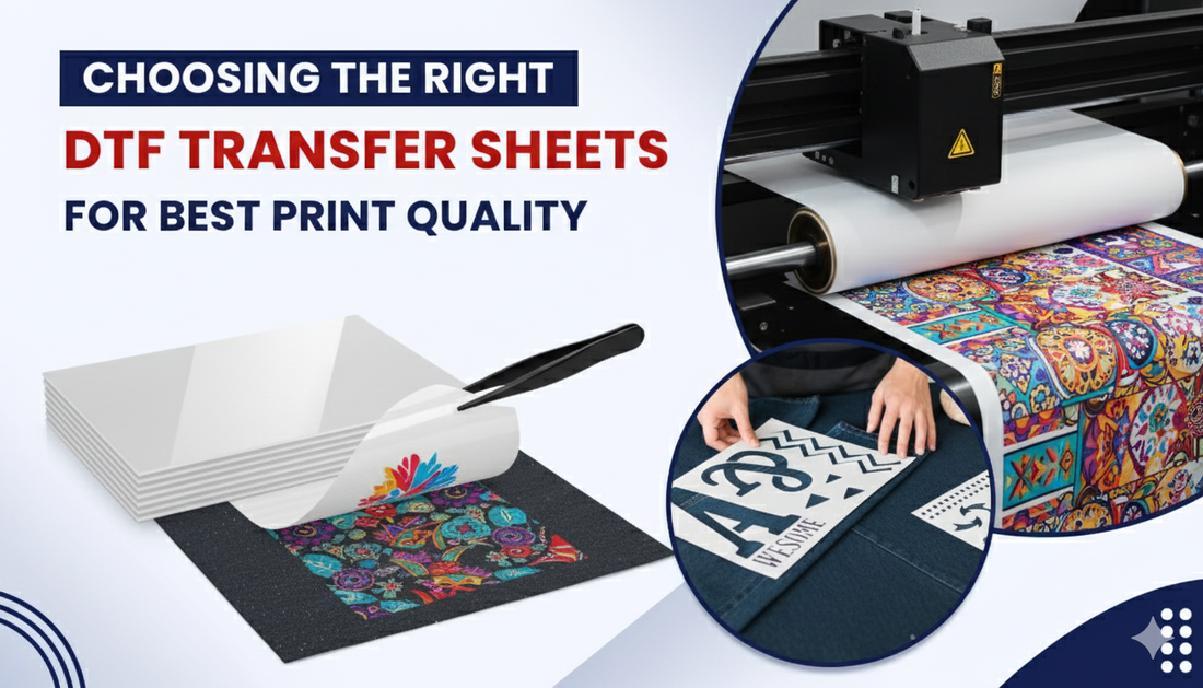How to Choose the Right DTF Transfer Sheets for Best Print Quality