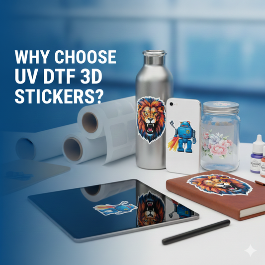 Why Choose UV DTF 3D Stickers? Top Advantages and Uses
