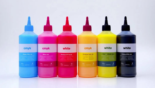 Buy Premium DTF White Inks & CMYK for T-Shirts