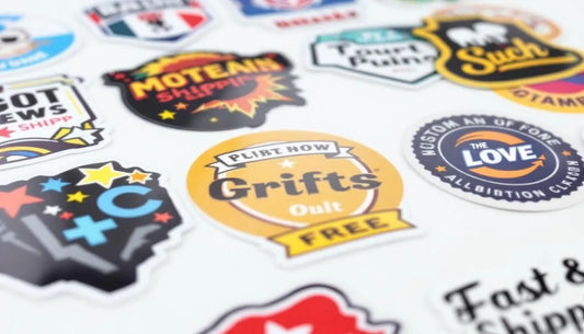 Custom UV DTF Transfer Stickers - Fast & Free Shipping