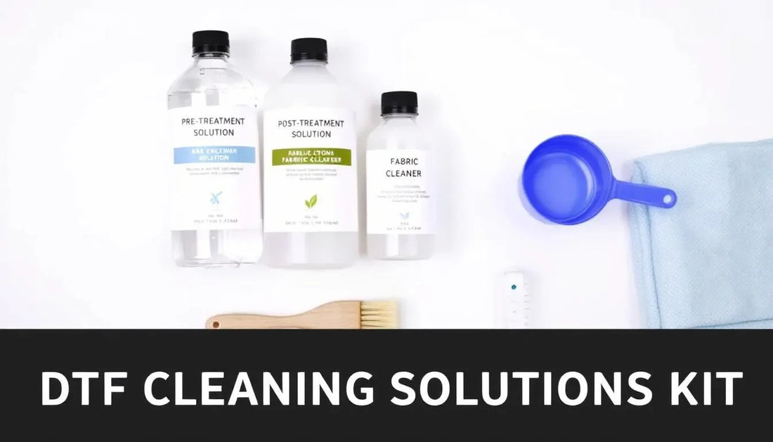 DTF Cleaning Solutions Kit - Violet DTF Transfers