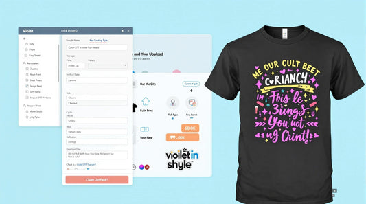 DTF Gang Sheet Upload – Streamline Your Custom Printing Workflow with Violet DTF Transfer