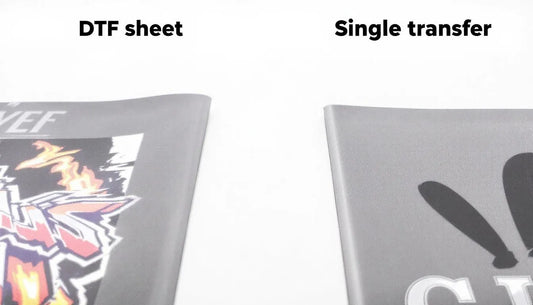DTF Sheet vs. Single Transfers: When to Choose Which