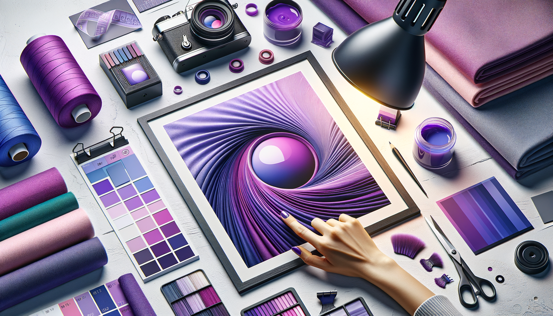 vibrant dtf transfer sheets and pressed fabric swatches in clean studio lighting