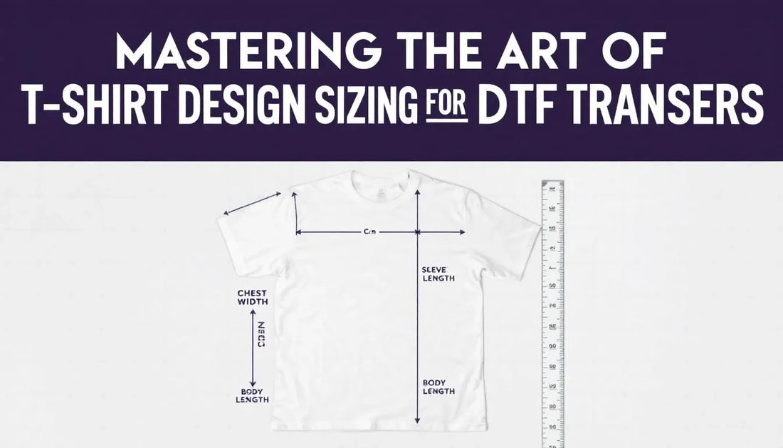 Mastering the Art of T-Shirt Design Sizing for DTF Transfers - Violet DTF Transfers