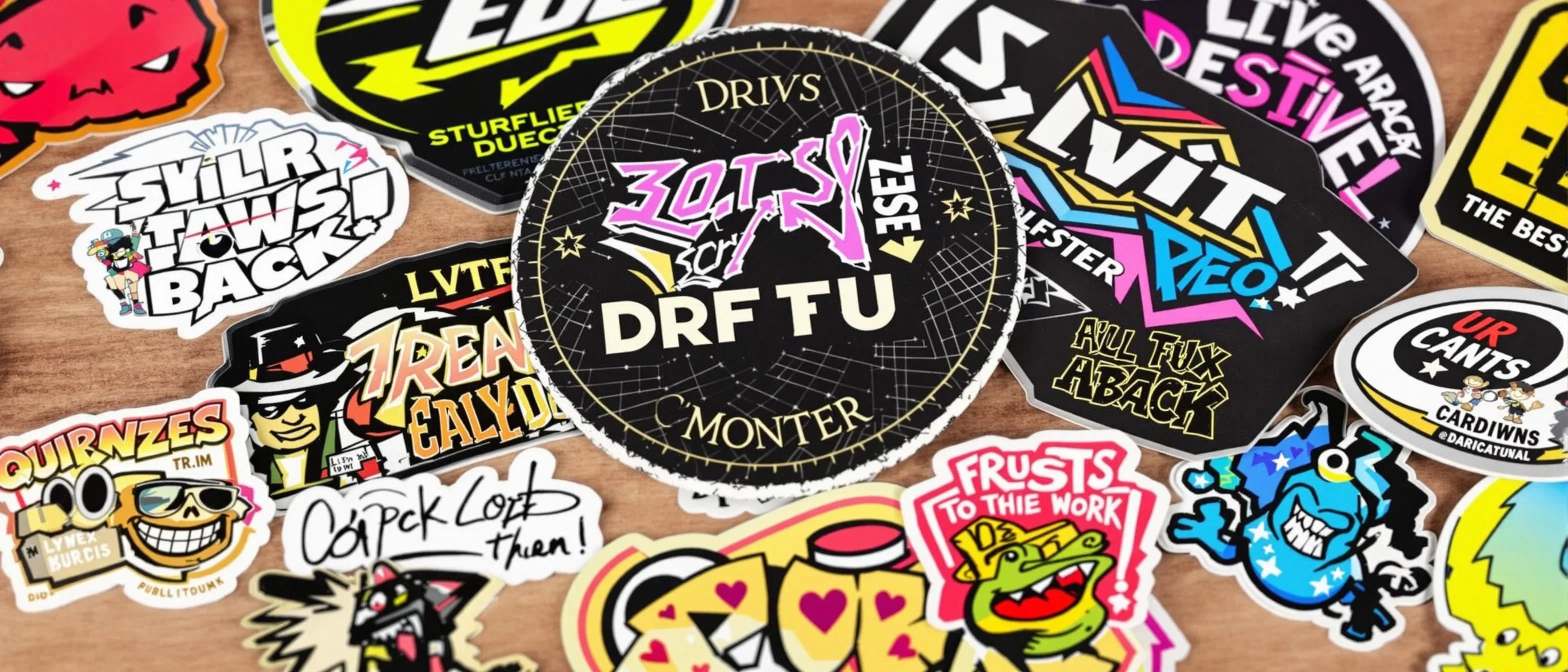 UV DTF 3D Stickers: Revolutionizing Custom Sticker Design – Violet DTF ...