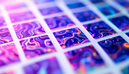 Upload DTF 3D UV Violet DTF Transfers Gang Sheets