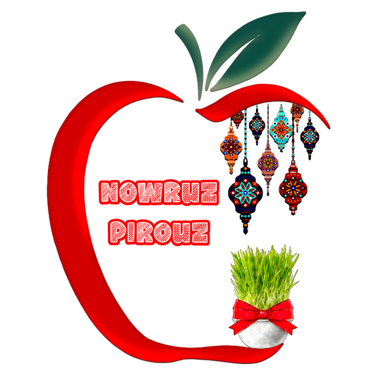 Nowruz Pirooz – Apple & Spring DTF Transfer
