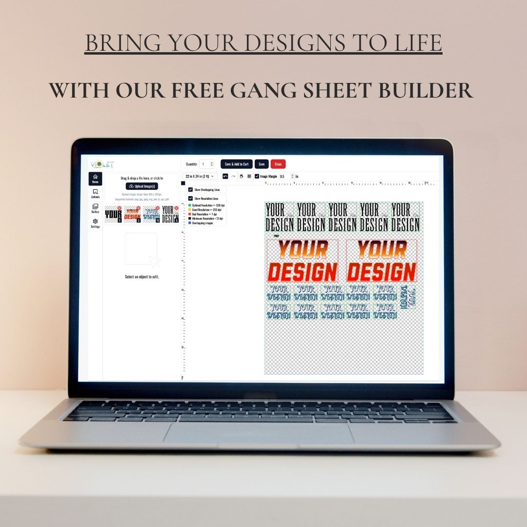 DTF Gang Sheet Online Builder