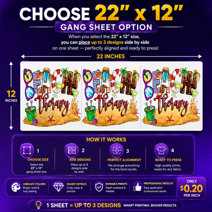 Online DTF Gang Sheet Builder Auto Gang Sheet Layout  Same Day Shipping  Violet DTF