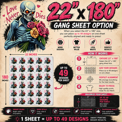 Online DTF Gang Sheet Builder Auto Gang Sheet Layout  Same Day Shipping  Violet DTF
