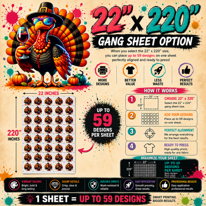Online DTF Gang Sheet Builder Auto Gang Sheet Layout  Same Day Shipping  Violet DTF