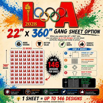 Online DTF Gang Sheet Builder Auto Gang Sheet Layout  Same Day Shipping  Violet DTF