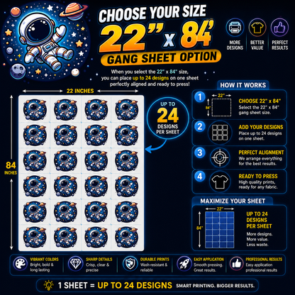 Online DTF Gang Sheet Builder Auto Gang Sheet Layout  Same Day Shipping  Violet DTF