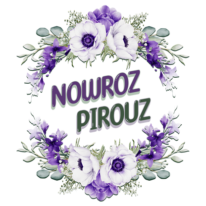 Nowroz Pirouz – Floral Spring DTF Transfer