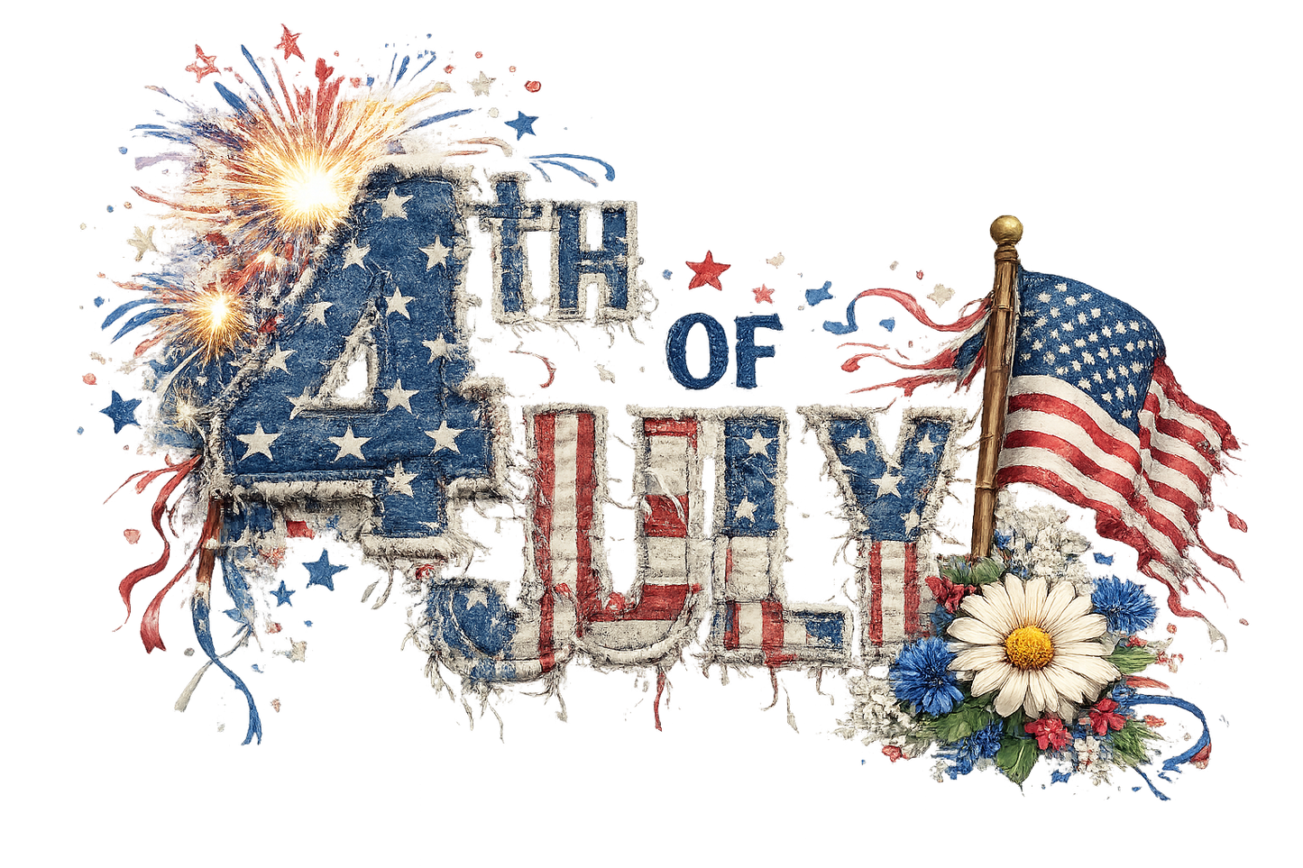 Happy 4 th - Ready to Press